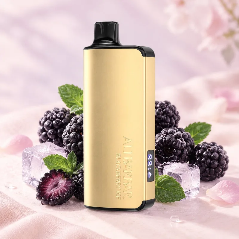 Blackberry Ice INGOT 9000 disposable — Velvet Vapour edit