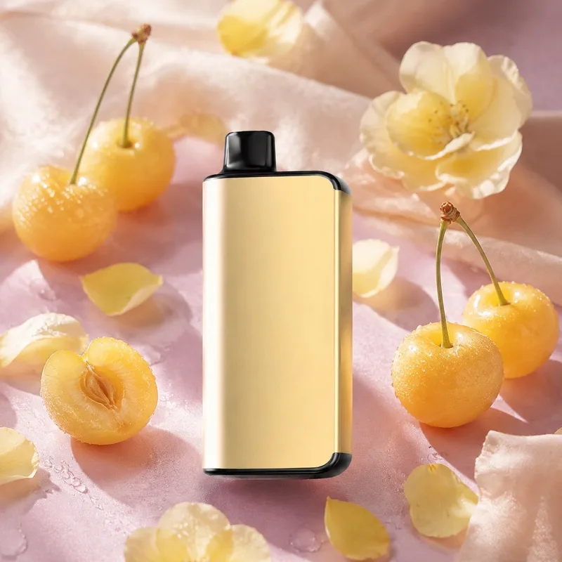 Yellow Cherry INGOT 9000 disposable — Velvet Vapour edit