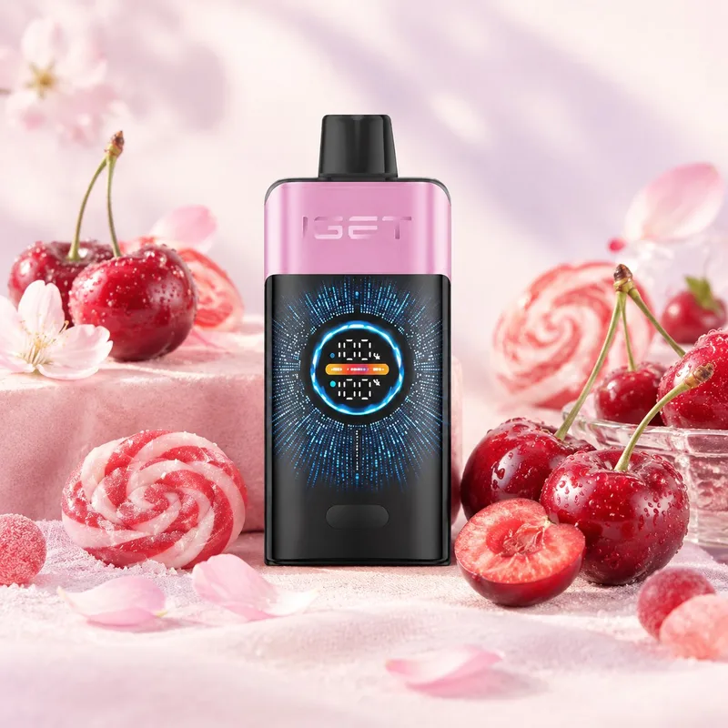 Chupa Chups Cherry IGET One disposable — Velvet Vapour edit